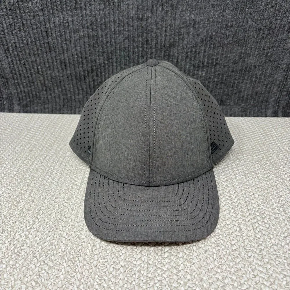 Melin Hydro A-Game Grey Snapback Hat Performance Cap